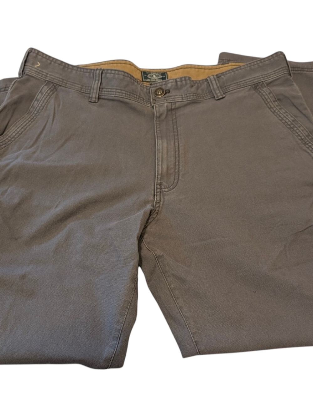 G.H. Bass & Co. Men's Chino Pants - Charcoal Brown